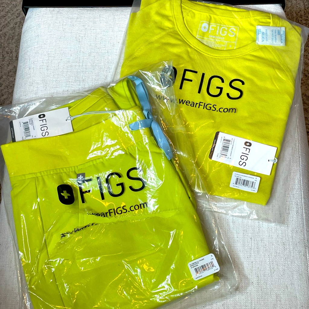 Figs Scrub Set Citrine
